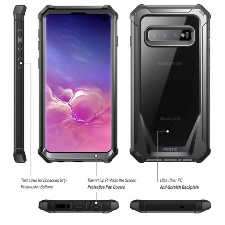Funda Galaxy S10, Case Protector Carcasa Guardián para Samsung Galaxy S10 2019