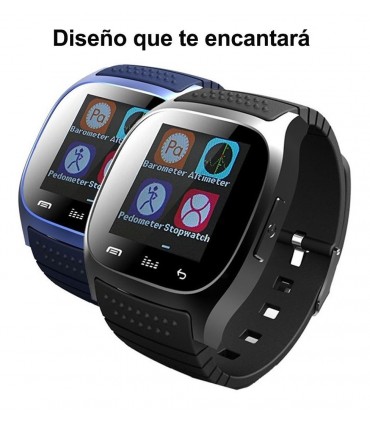 Rwatch M26 Bluetooth Smart Watch Blue  Android